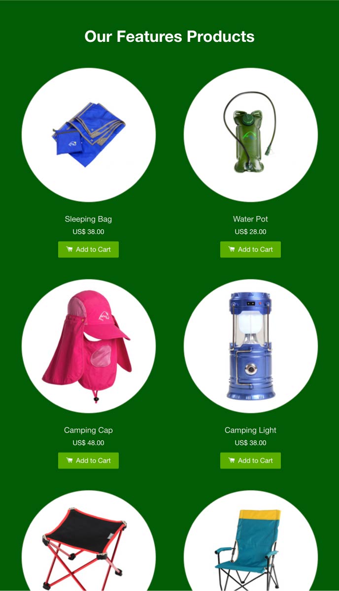 Adventure Camping mobile | EasyStore