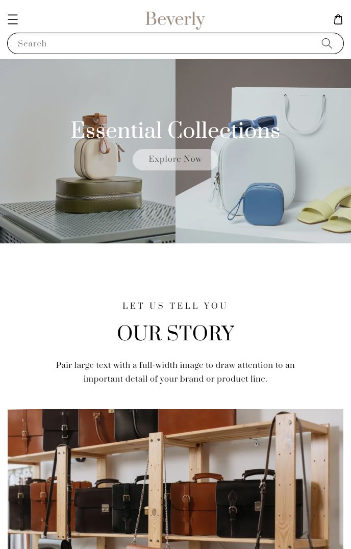 Beverly mobile | EasyStore