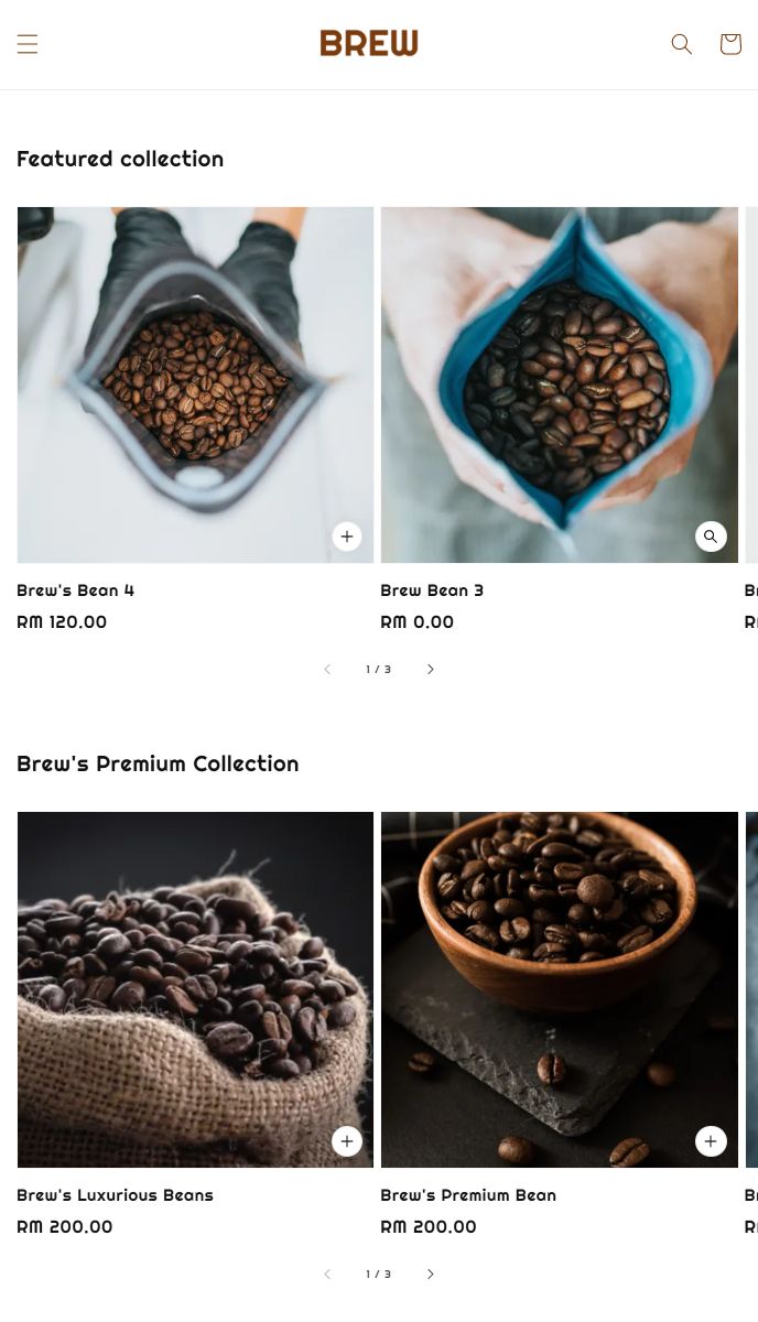 Brew mobile | EasyStore