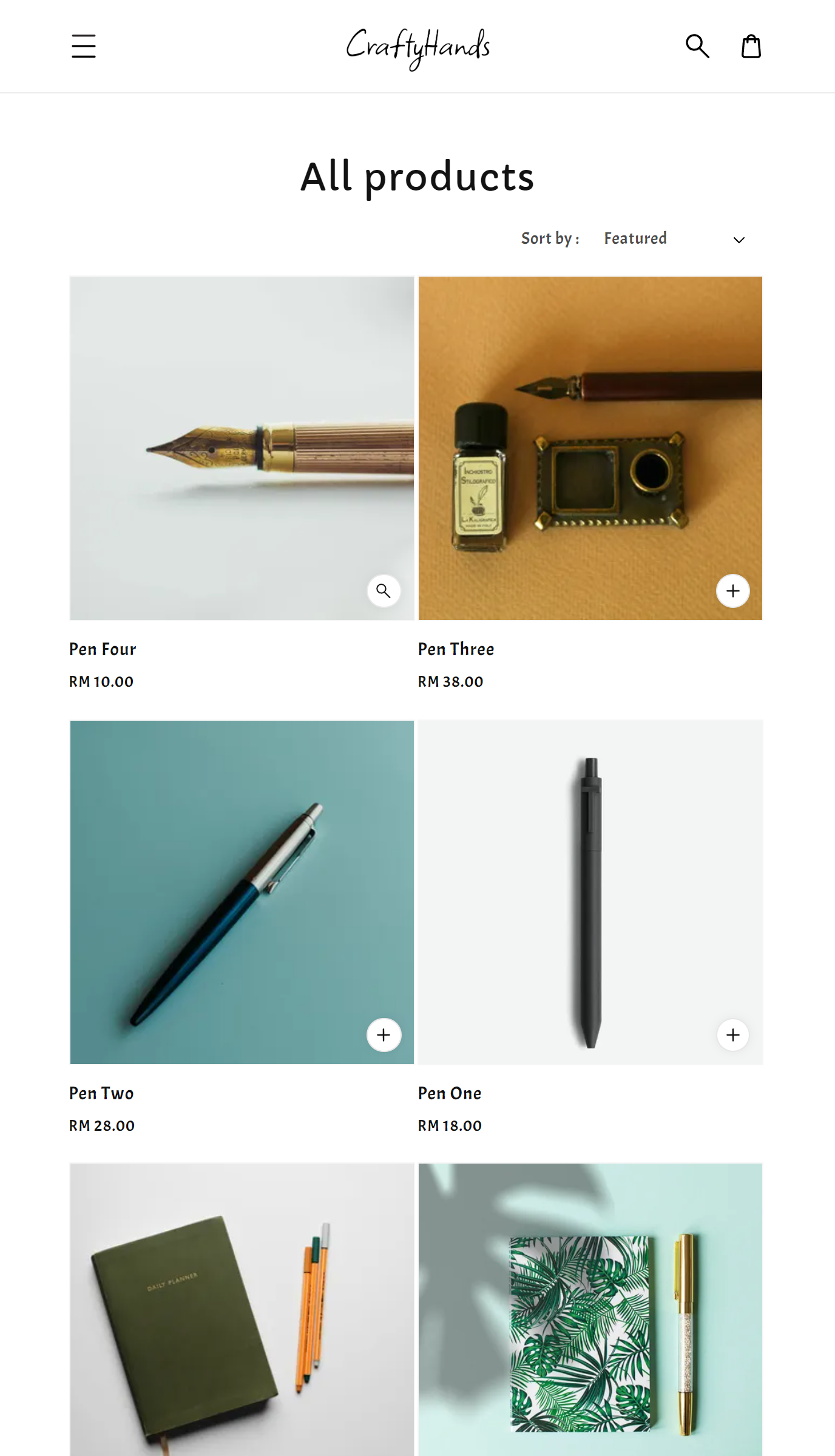 CraftyHands mobile | EasyStore