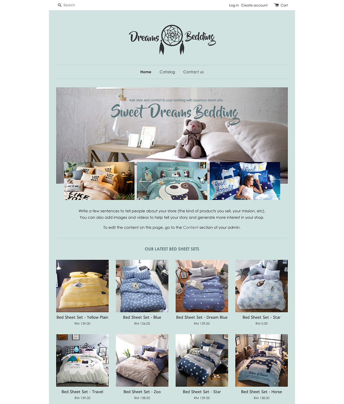 Dreams Bedding | EasyStore
