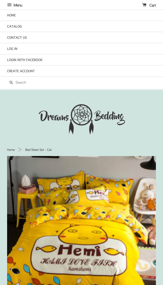 Dreams Bedding mobile | EasyStore