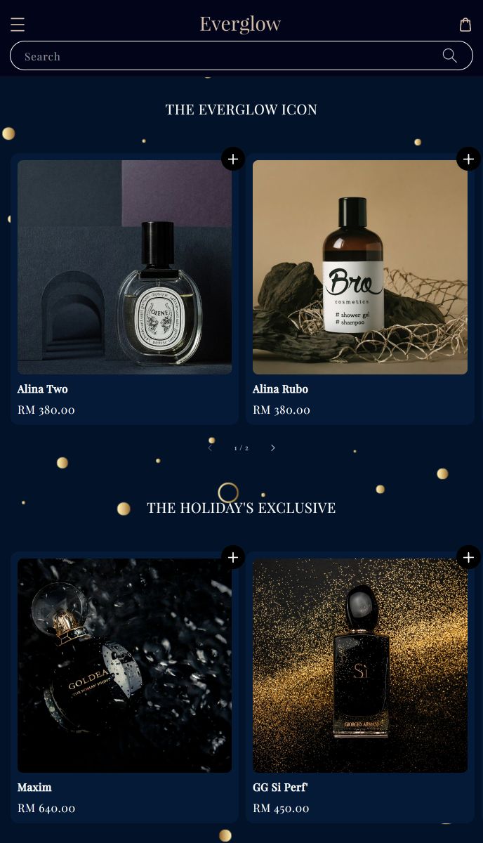 Everglow mobile | EasyStore