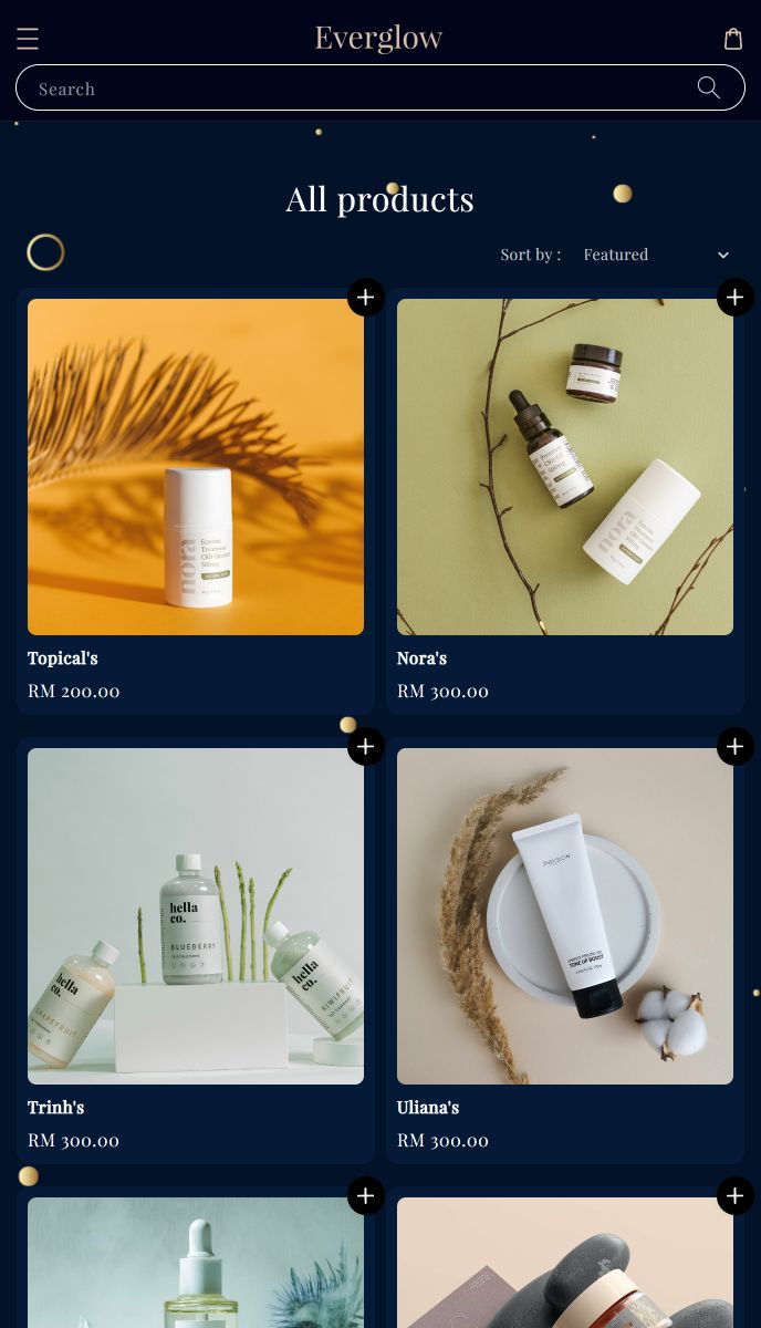 Everglow mobile | EasyStore