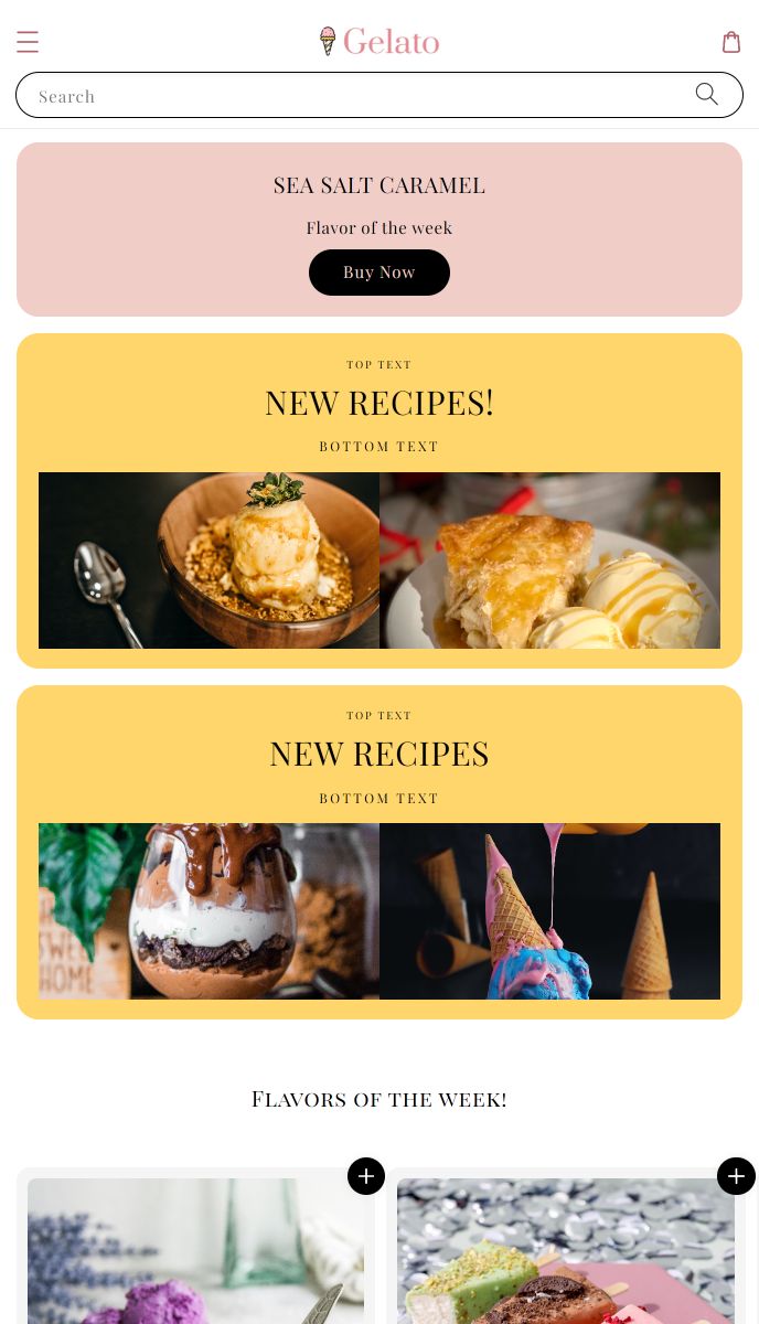 Gelato mobile | EasyStore