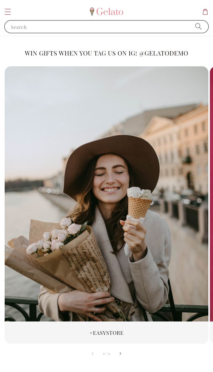 Gelato mobile | EasyStore