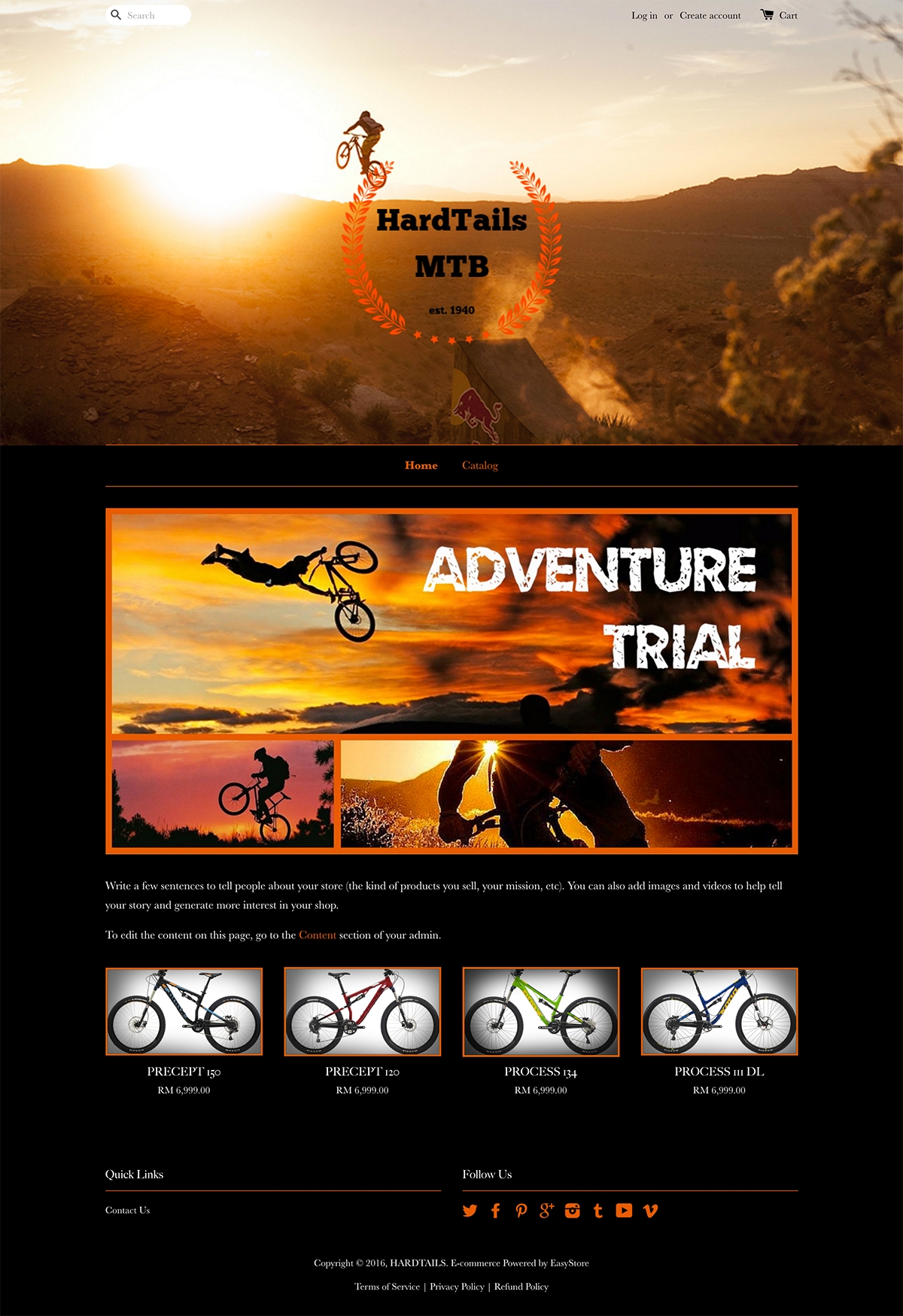 HardTails | EasyStore themes