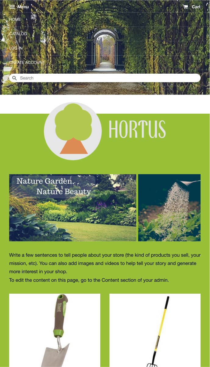 Hortus mobile | EasyStore