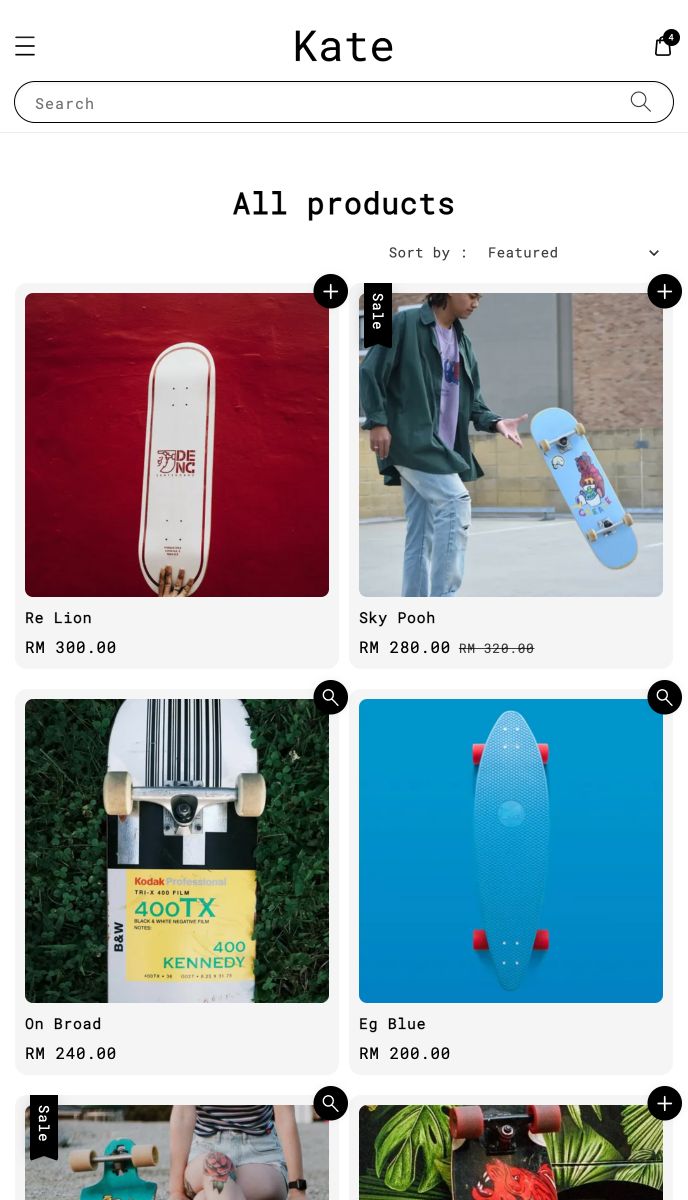 Kate mobile | EasyStore