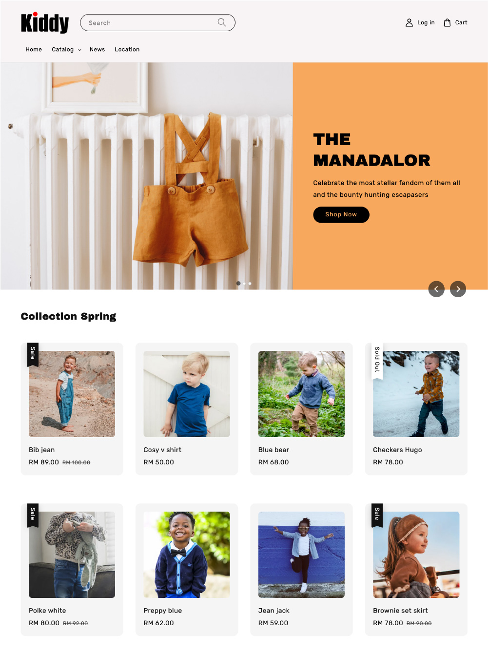 Kiddy | EasyStore themes