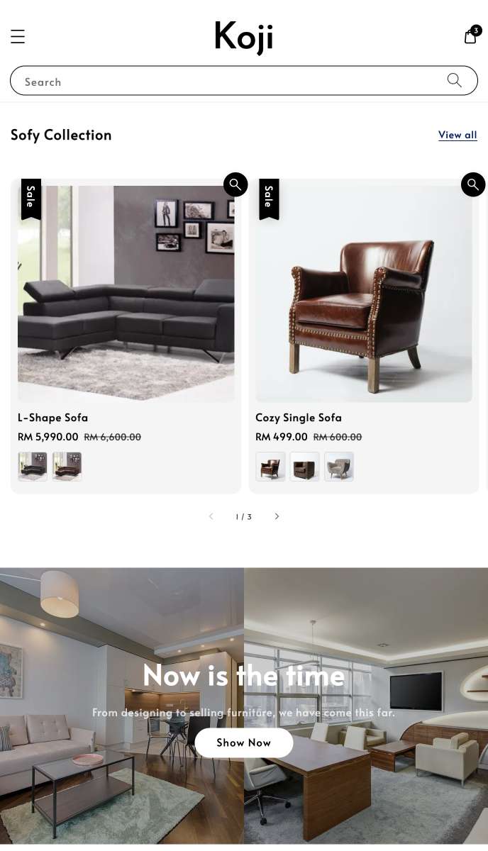 Koji mobile | EasyStore
