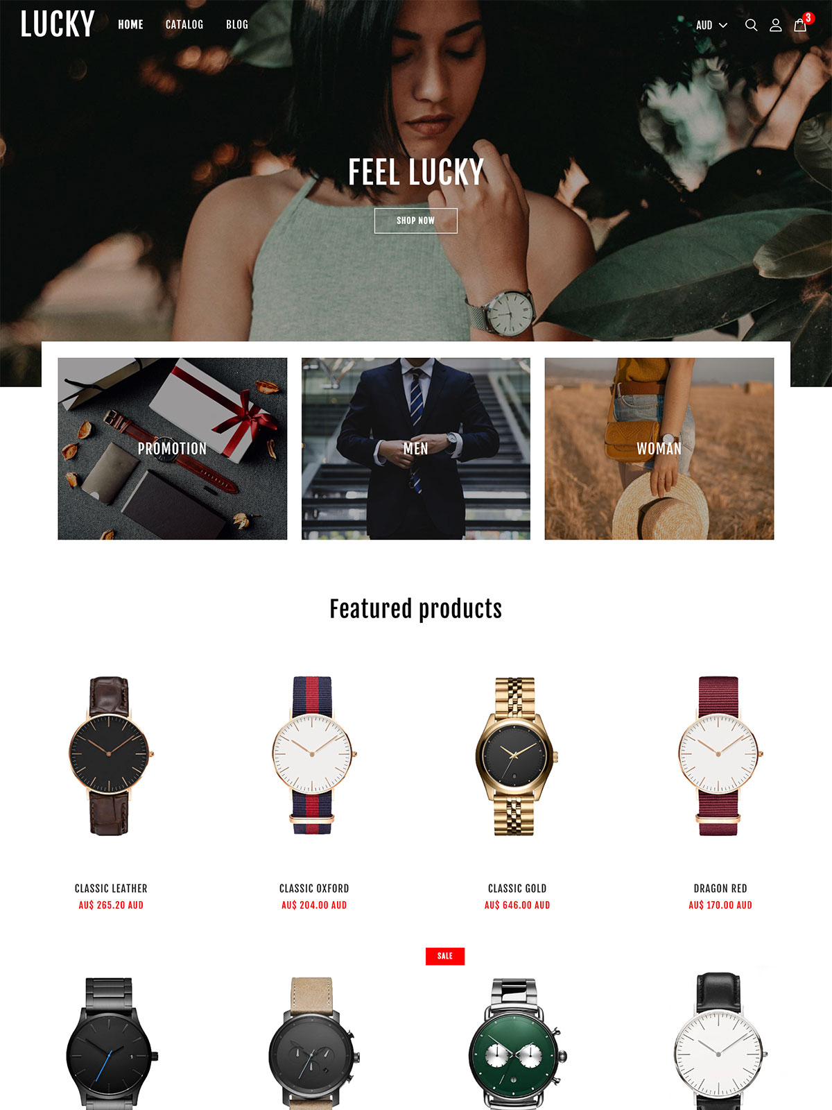 LUCKY | EasyStore themes