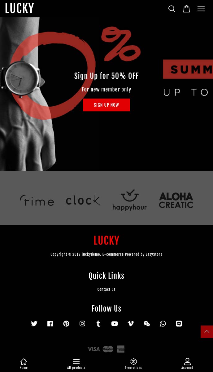 LUCKY mobile | EasyStore