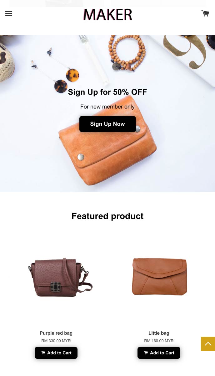 MAKER mobile | EasyStore