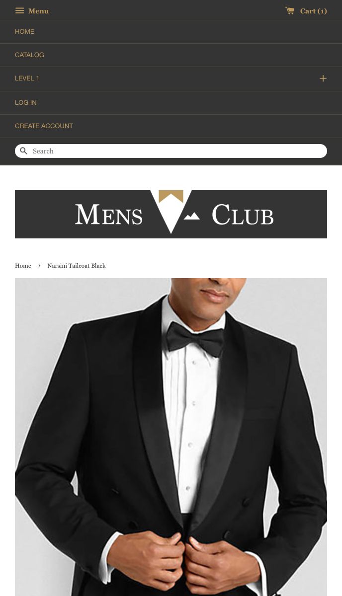 MensClub mobile | EasyStore