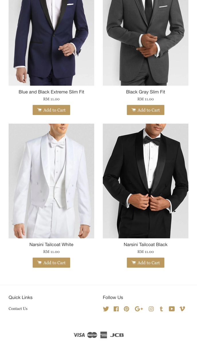 MensClub mobile | EasyStore