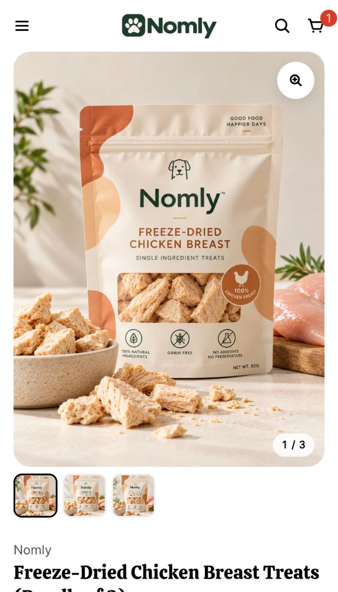 Nomly mobile | EasyStore