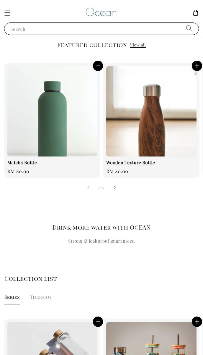 Ocean mobile | EasyStore