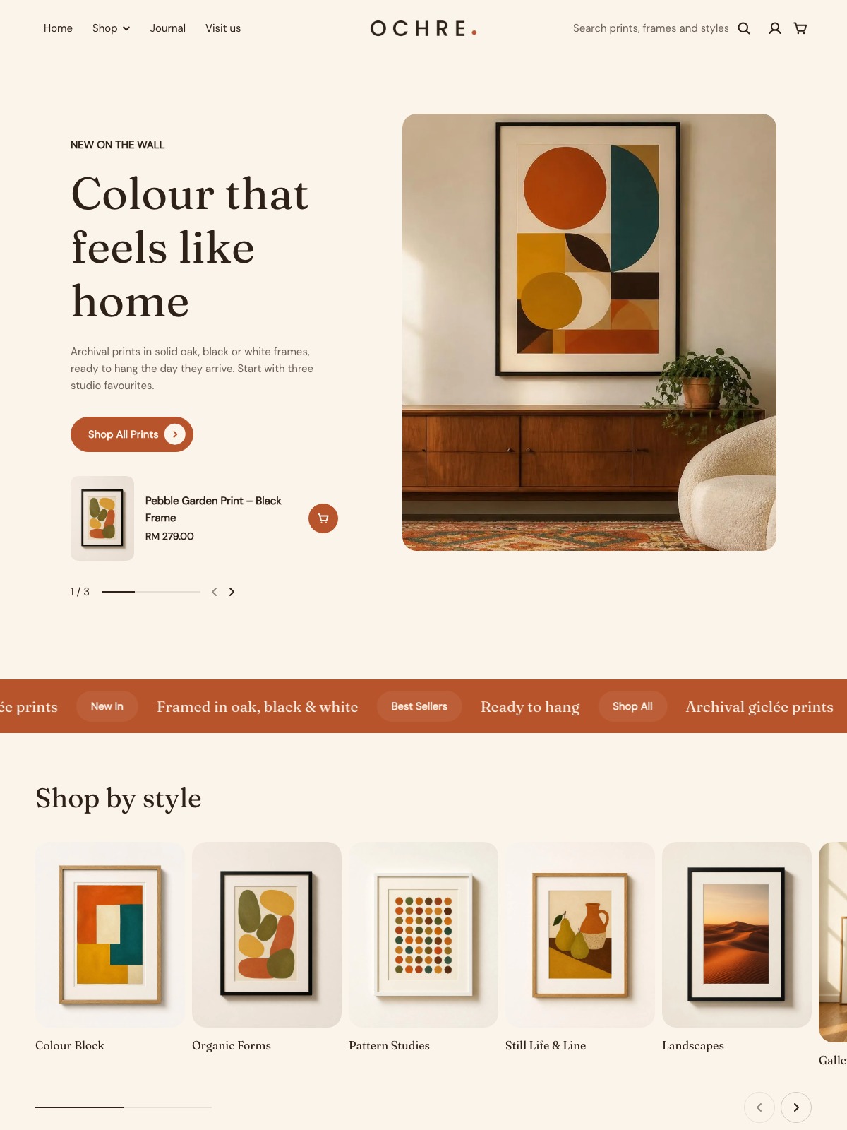 Ochre | EasyStore themes