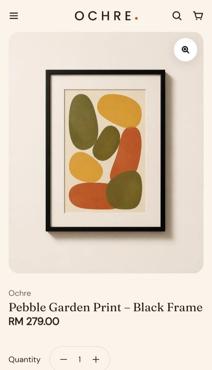 Ochre mobile | EasyStore