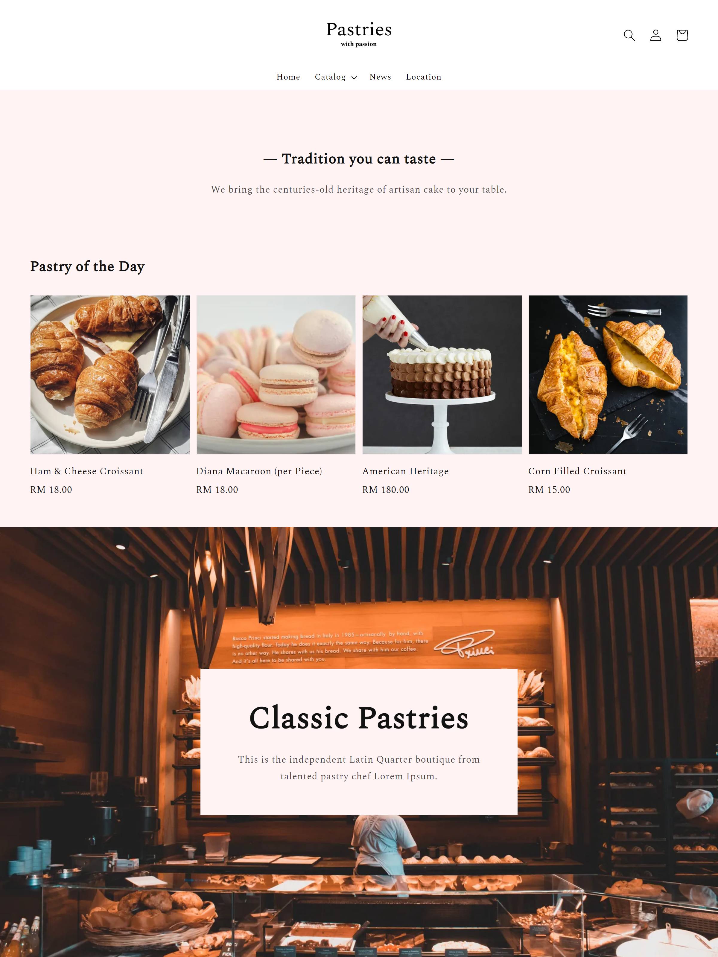 Pastries | EasyStore