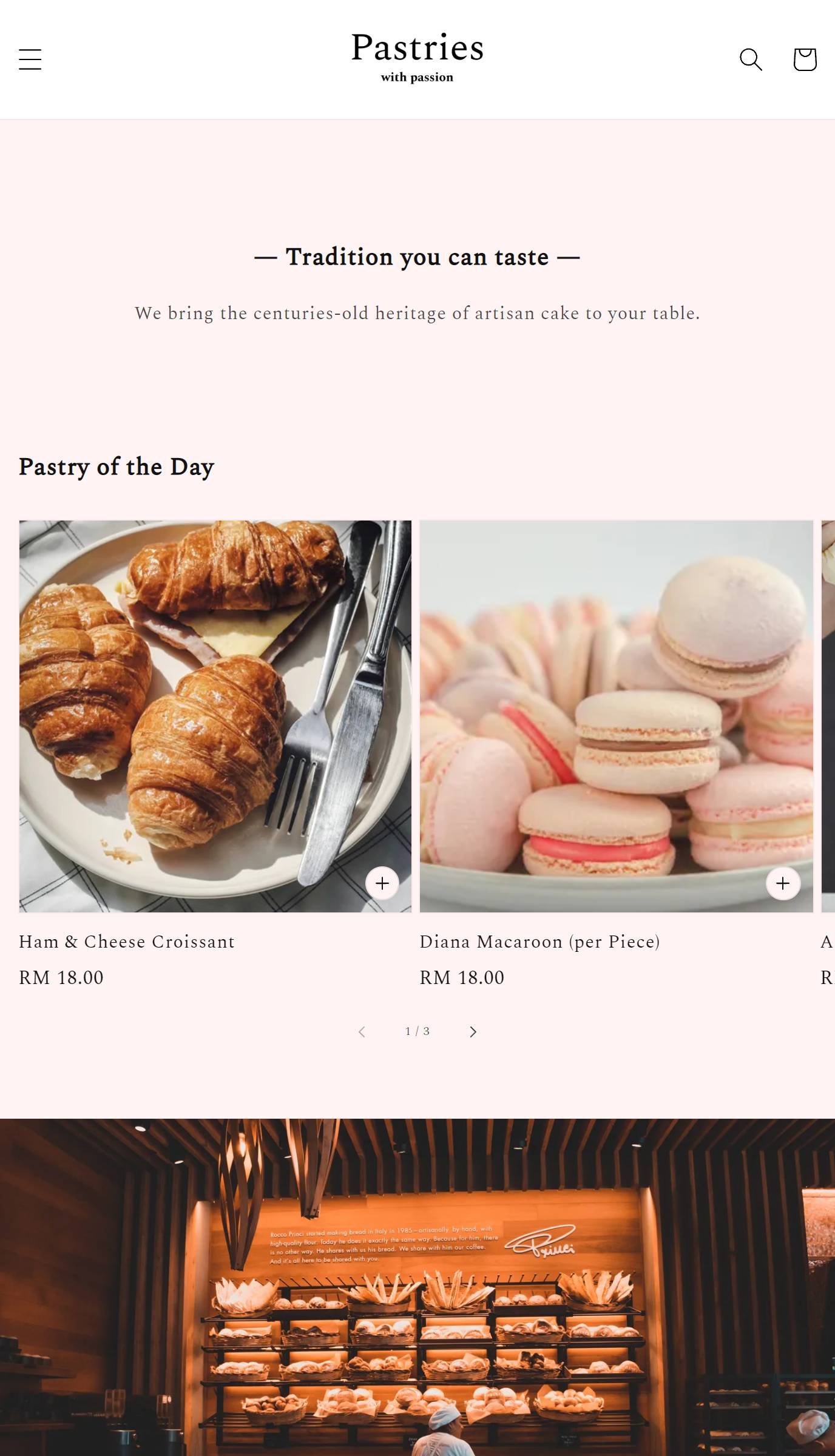 Pastries | EasyStore themes