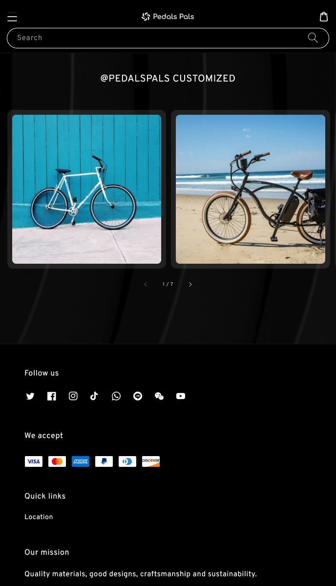 PedalPals mobile | EasyStore