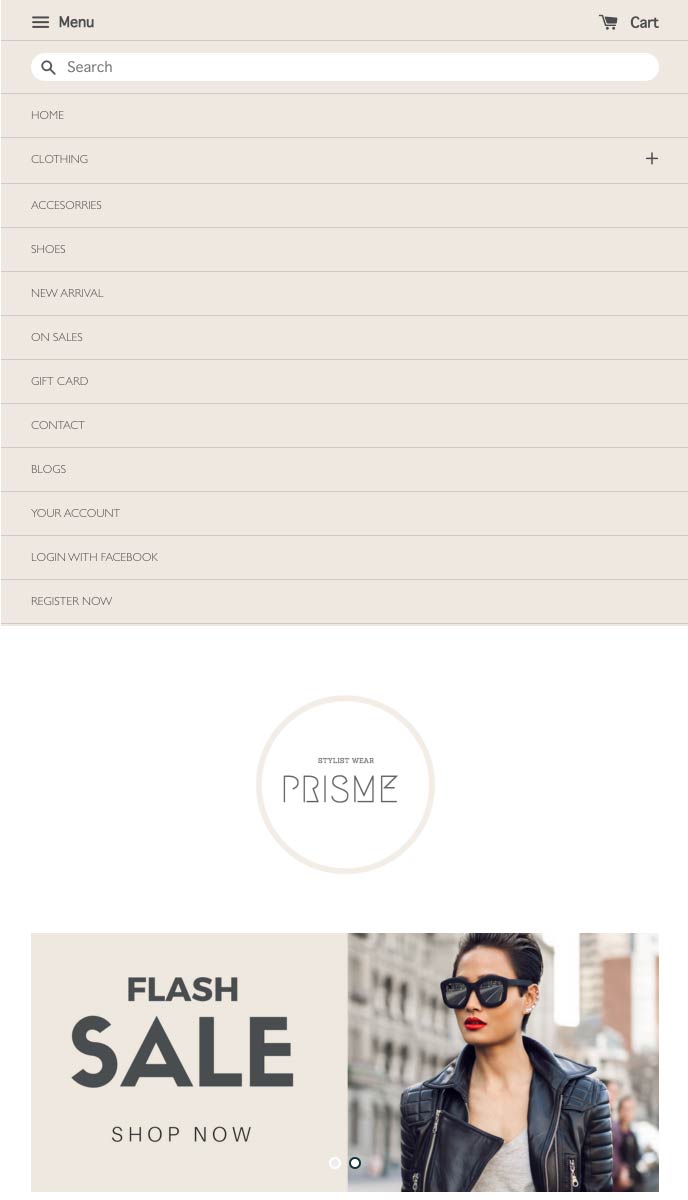 Prisme mobile | EasyStore