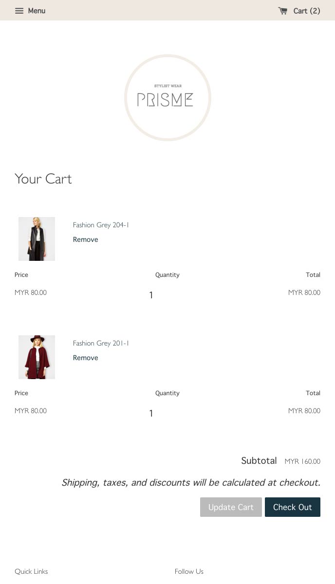 Prisme mobile | EasyStore