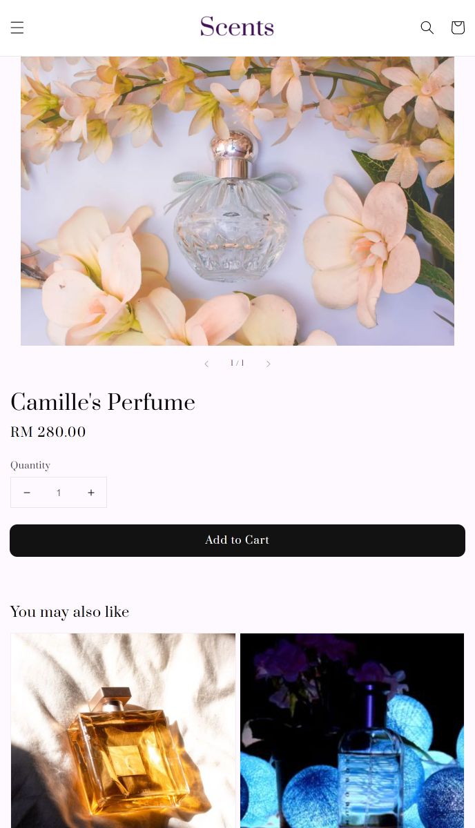Scents mobile | EasyStore