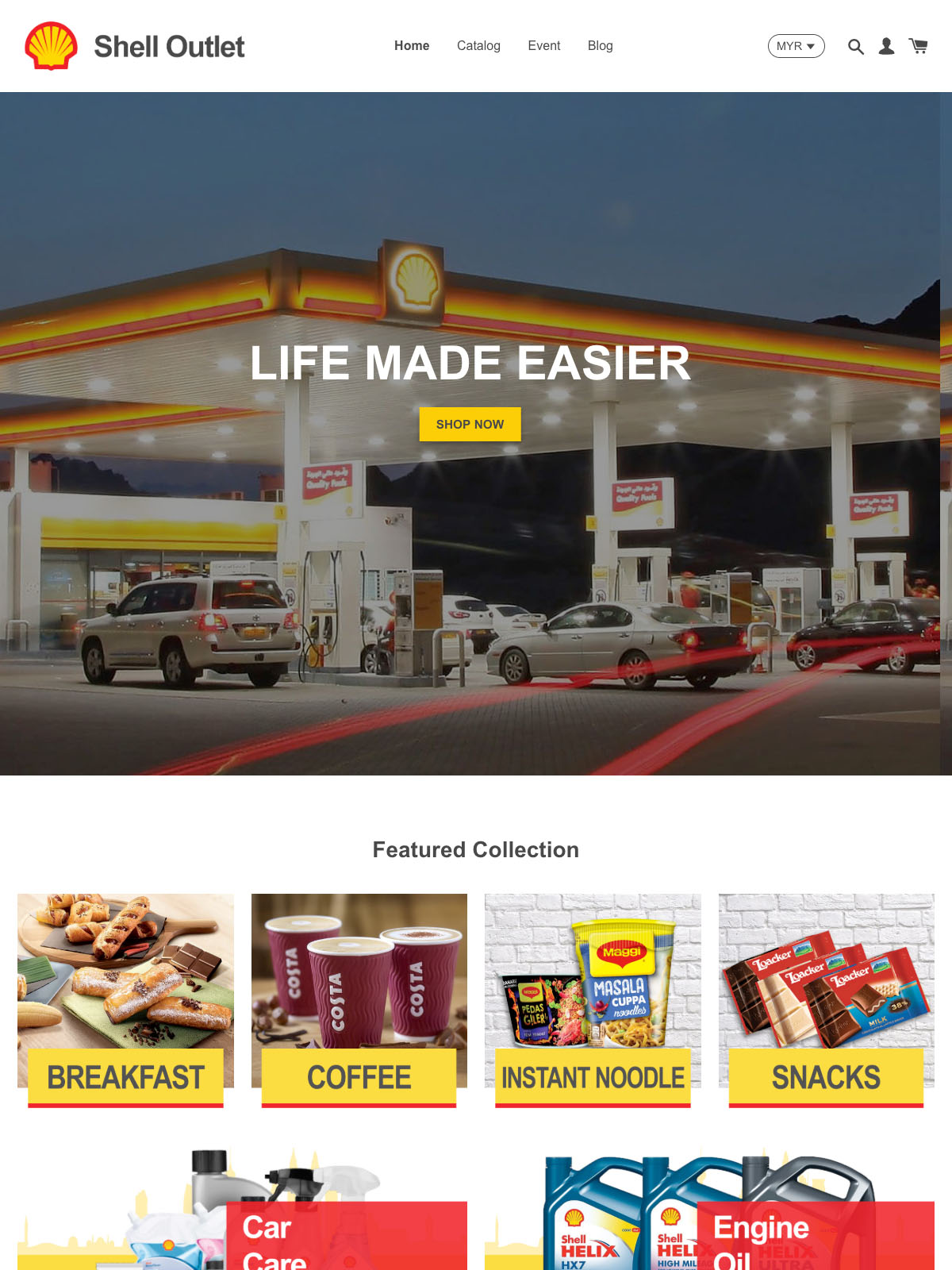Shell | EasyStore themes