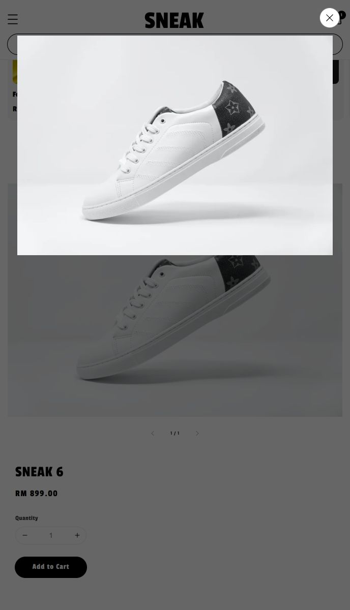 Sneak mobile | EasyStore