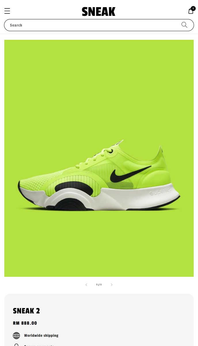 Sneak mobile | EasyStore