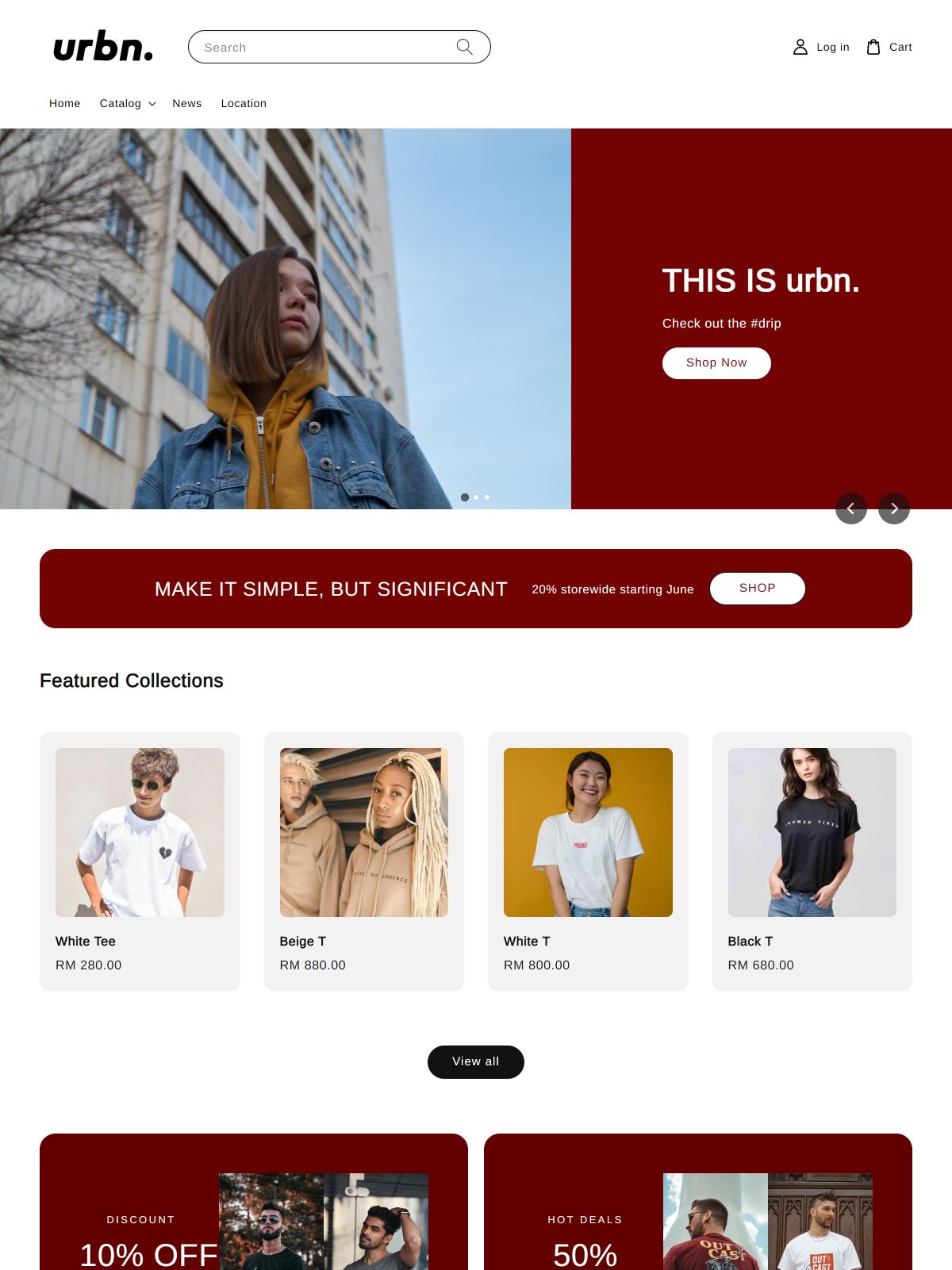 Urbn | EasyStore themes