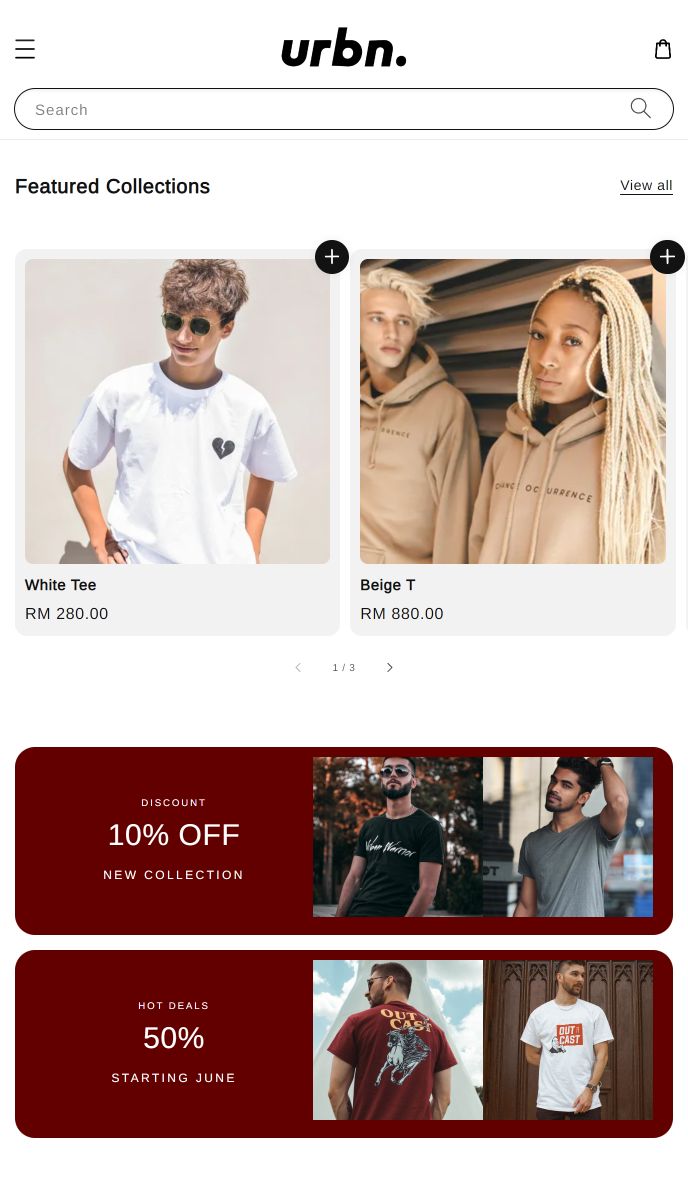 Urbn mobile | EasyStore
