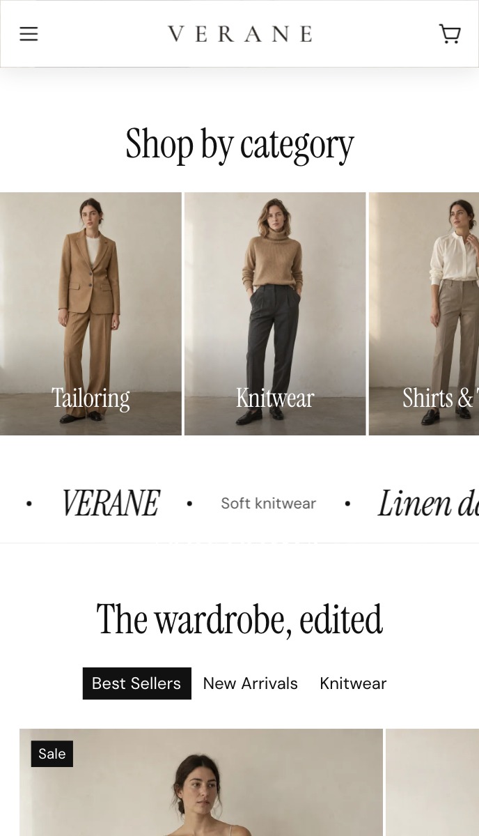 Verane mobile | EasyStore