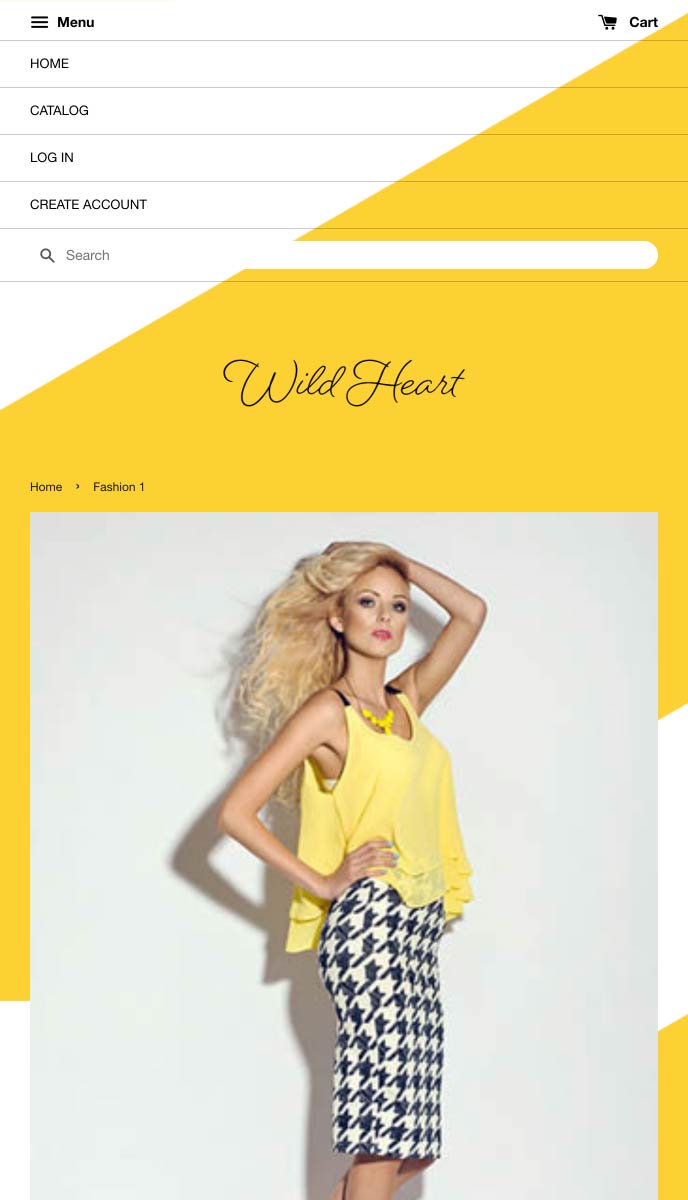 WildHeart mobile | EasyStore