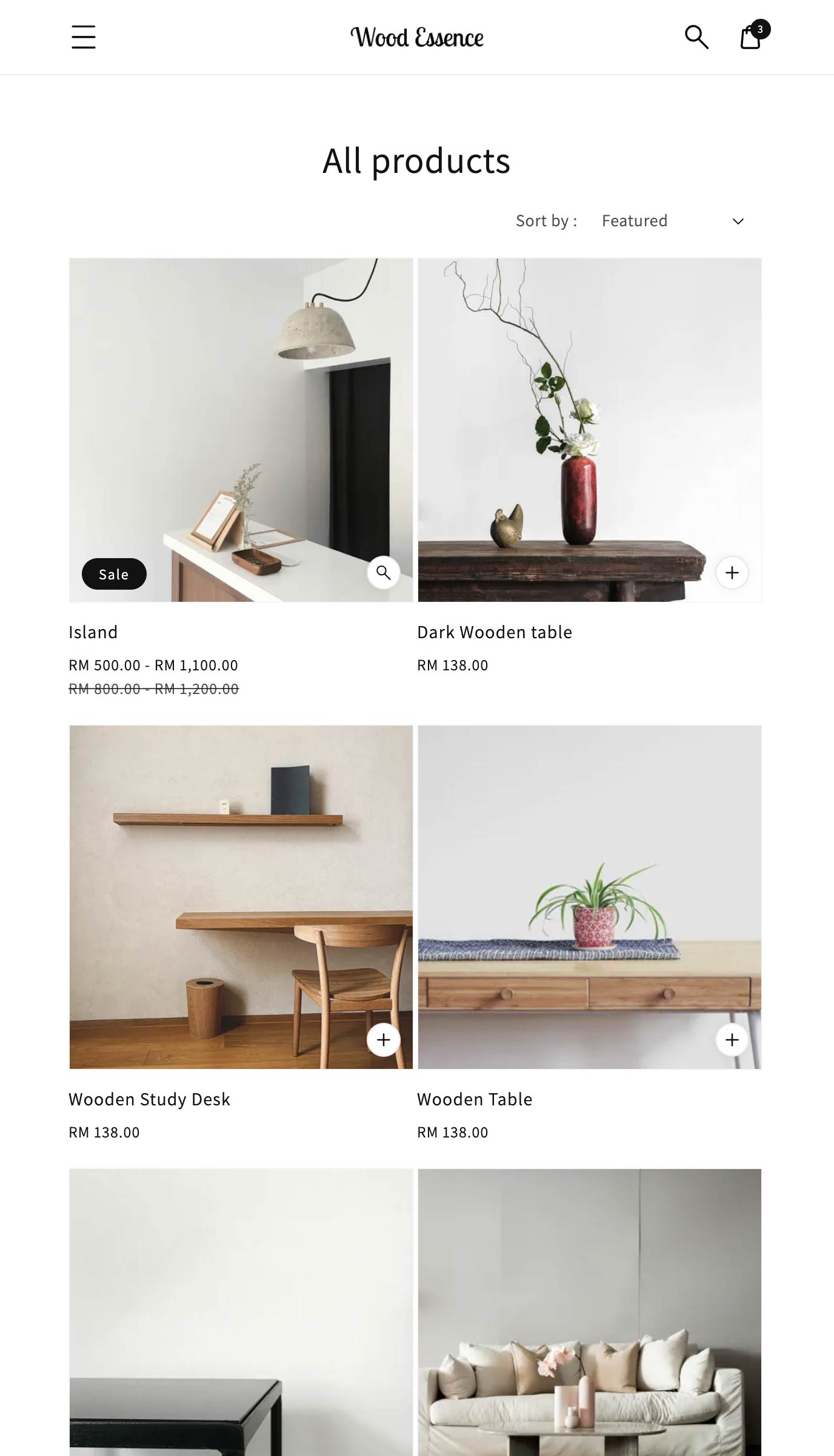 Wood Essence mobile | EasyStore