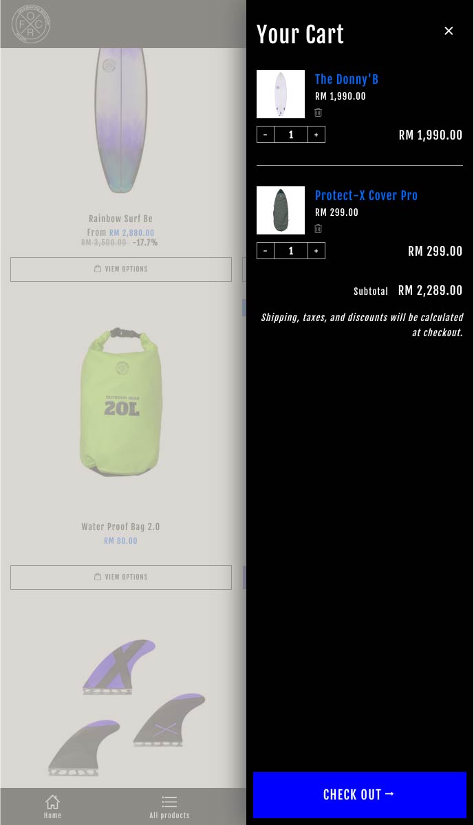 X-FORCE mobile | EasyStore