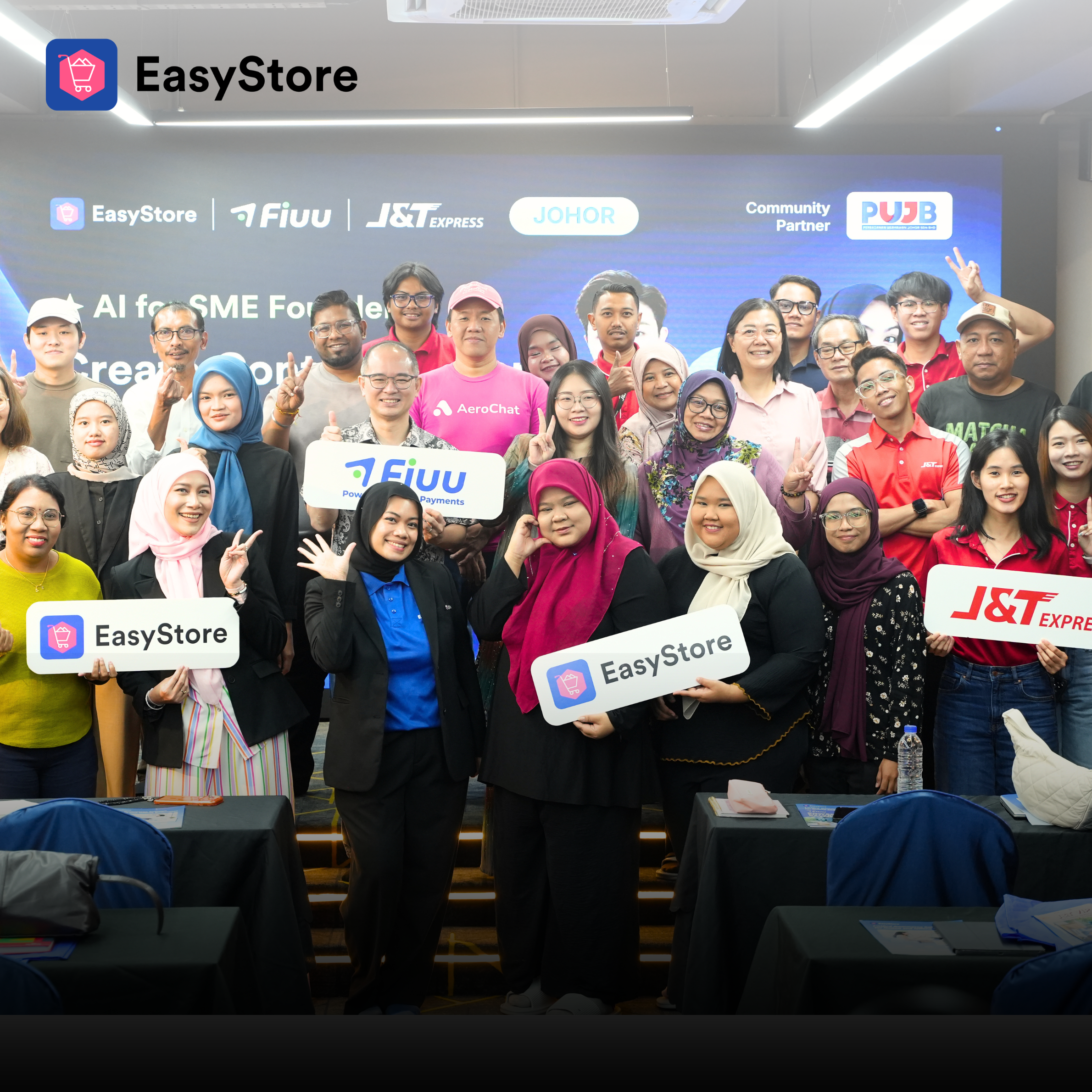 50 SMEs in Johor Reimagine the Customer Shopping Experience with AI and Unified Commerce | EasyStore