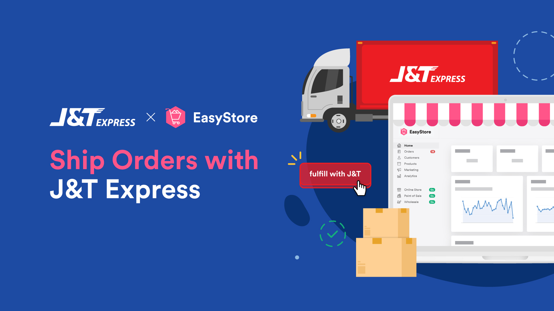 Fulfill Your Orders with J&T Express MY | EasyStore