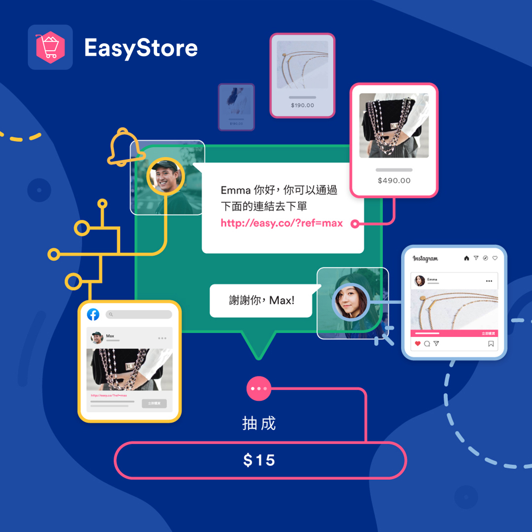 推薦分潤是什麼?12 大功能助商家創造高營收 | EasyStore