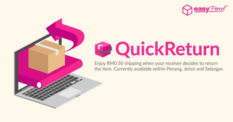 EasyParcel InsureReturn - RM1 Shipping for Returned Parcel | EasyStore