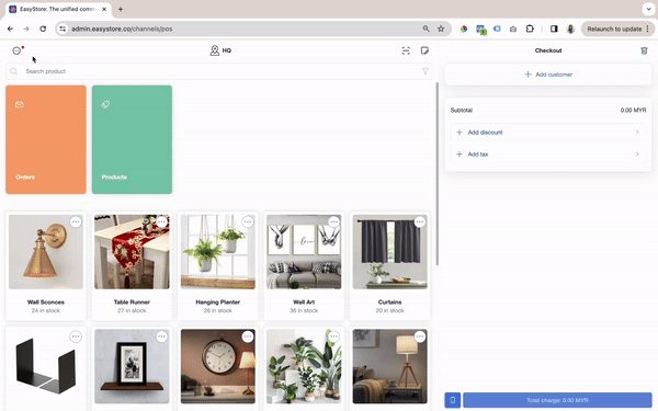 EasyStore How to Activate EasyStore mPOS Web Version