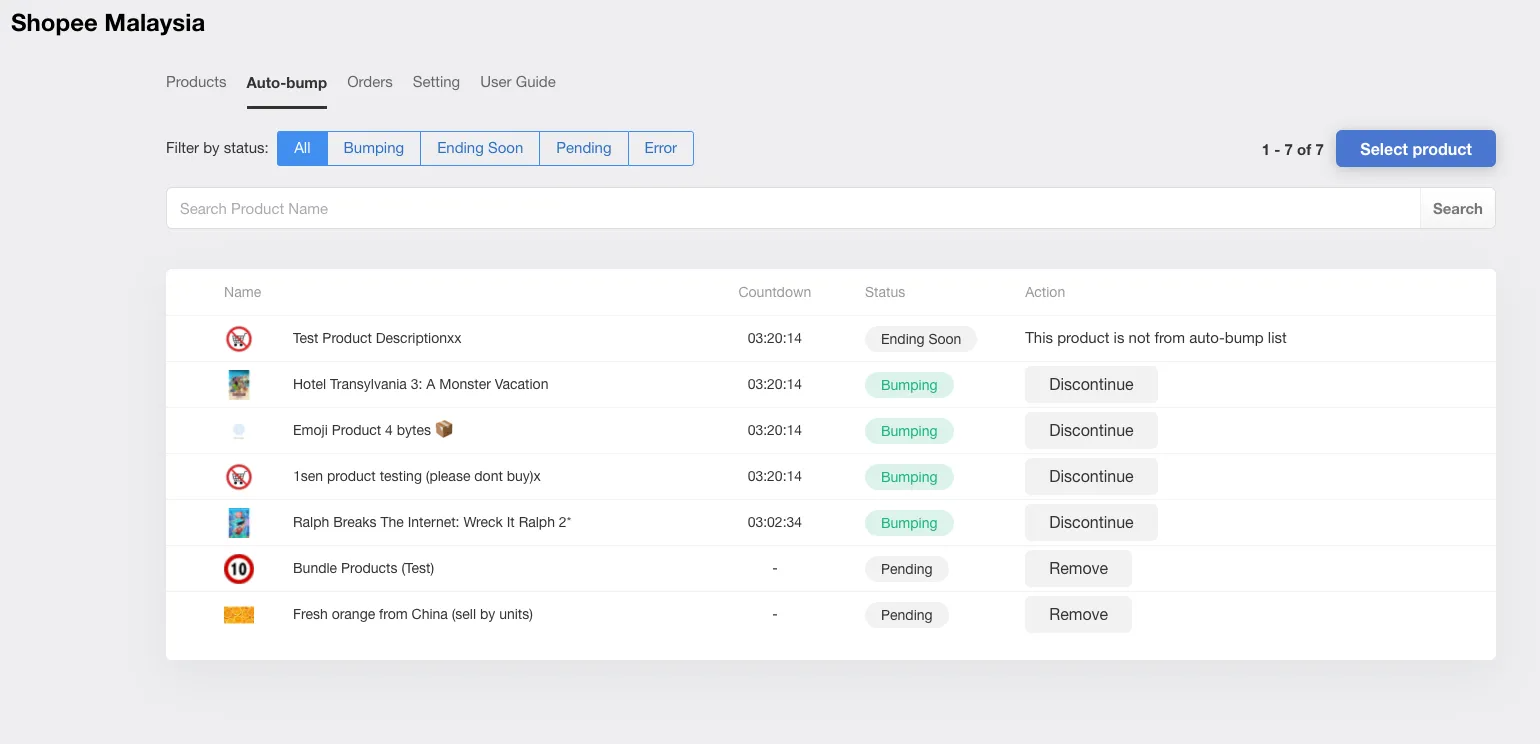EasyStore Boost Visibility with Auto Product Bump (New)