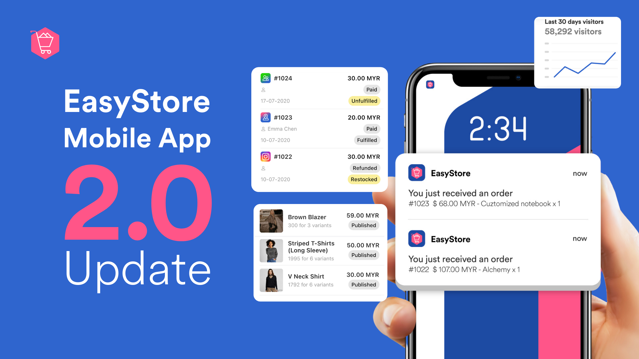 The Latest Updates On EasyStore Mobile App | EasyStore