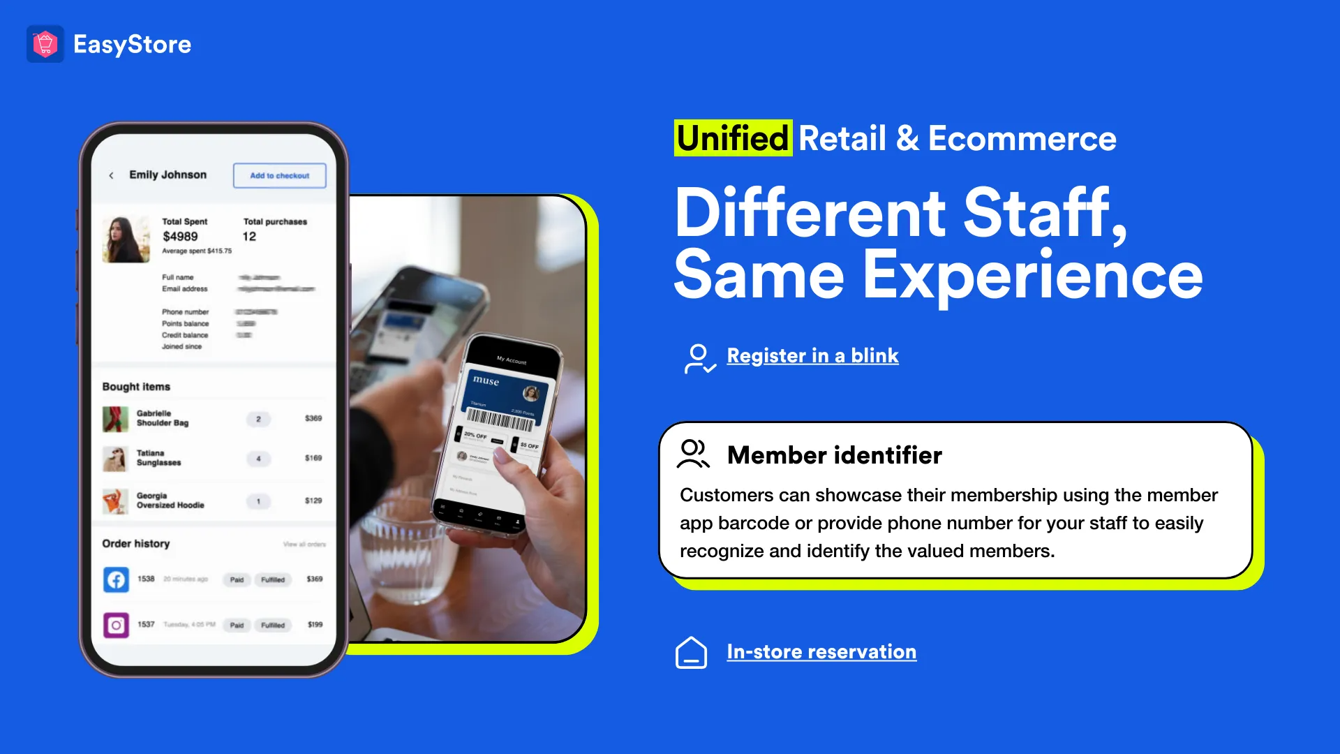 EasyStore Effective Staff Management