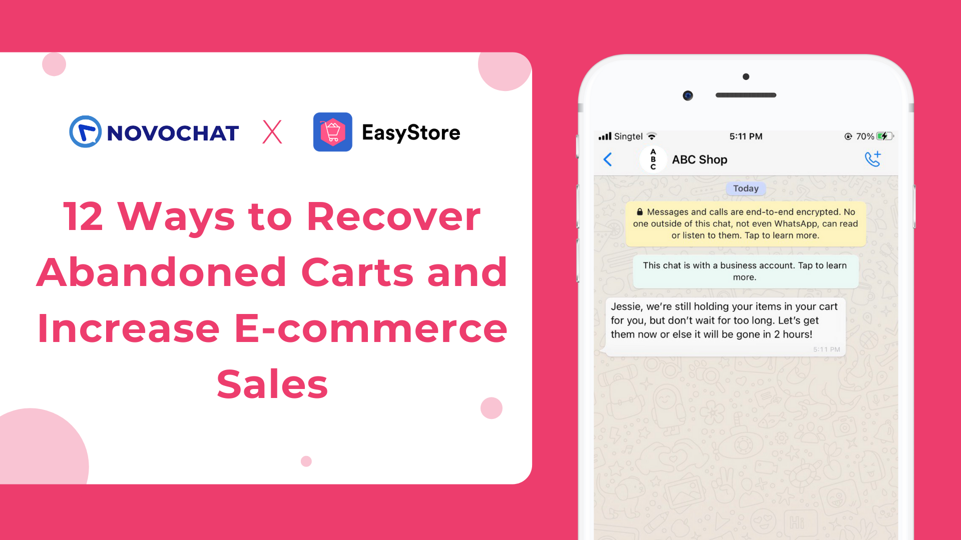 12 Ways to Recover Abandoned Carts and Increase E-commerce Sales | EasyStore