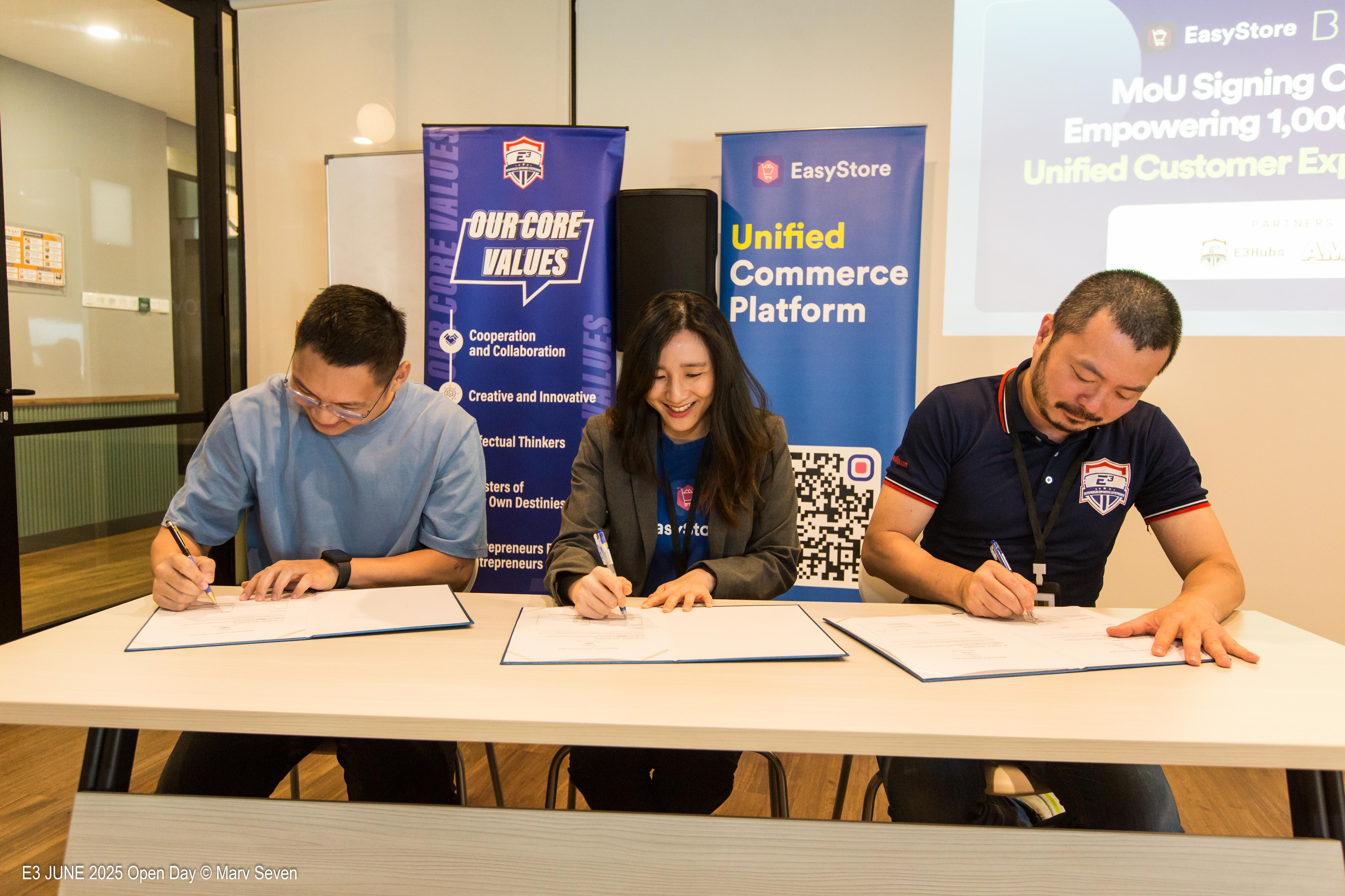 EasyStore Collaborates with E3Hubs and AMBTY to support SME