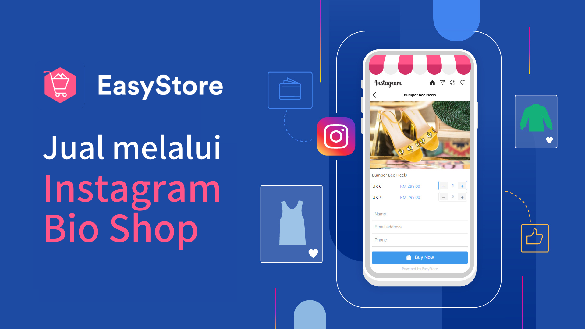 Panduan Terperinci Untuk Menjual di Instagram Bio Shop | EasyStore